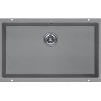 KuchenStern UNDER 80 Ku-Granit титан 103TN10 (KS-800119) подстольная 73х46х19 см, искусственный гранит, тон титан
