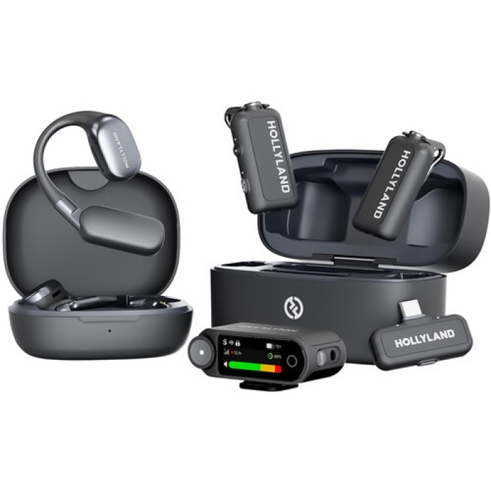 Микрофон Hollyland LARK MAX 2 Ultimate Combo черный