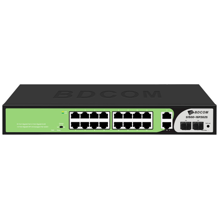 Коммутатор BDCOM S1500-16P2G2S