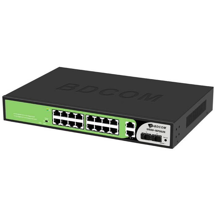 Коммутатор BDCOM S1500-16P2G2S<br>77236