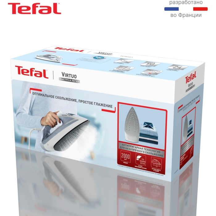 Tefal Virtuo FV1R15F1 синий, белый