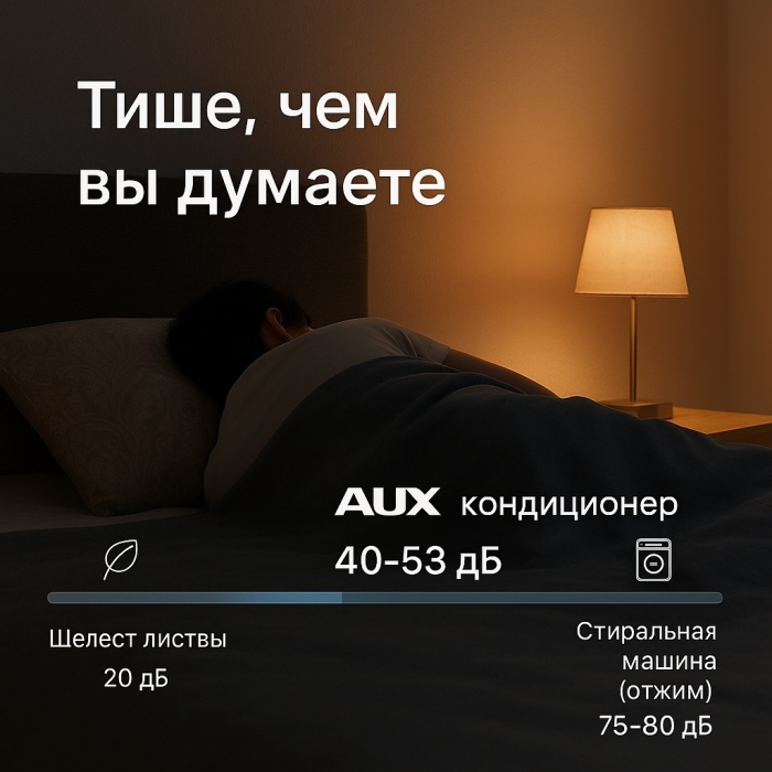 AUX ASW-H09A4/QGR1DI белый + монтажный комплект