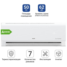 AUX ASW-H18A4/CAR3DI белый + монтажный комплект