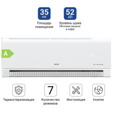 AUX ASW-H12A4/CAR3DI белый + монтажный комплект