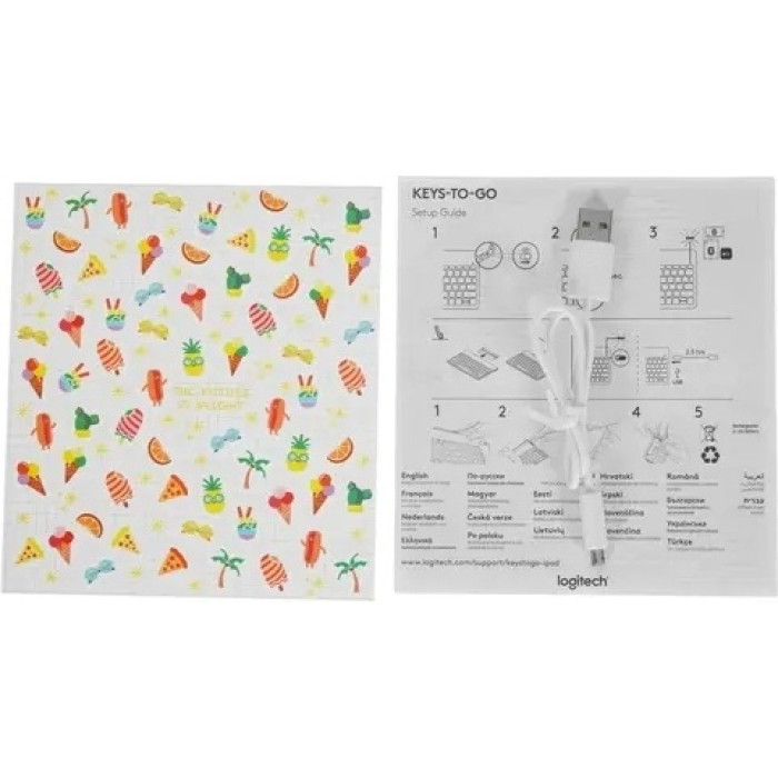 Logitech Keys-To-Go 920-010122 розовый