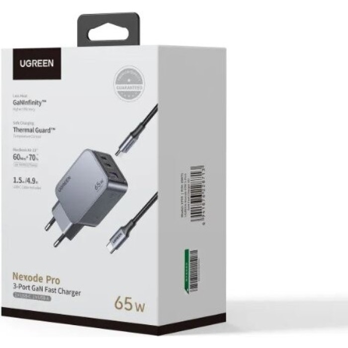 Ugreen X755 25871 USB Type-C, USB серый