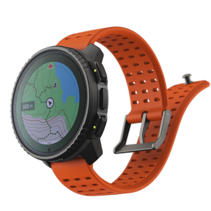 Suunto VERTICAL 49 мм черный-оранжевый