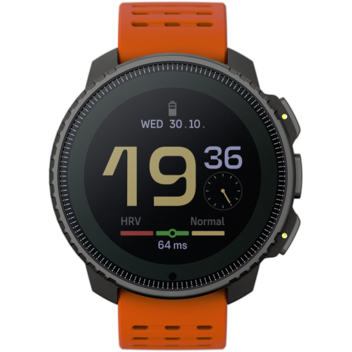 Suunto VERTICAL 49 мм черный-оранжевый