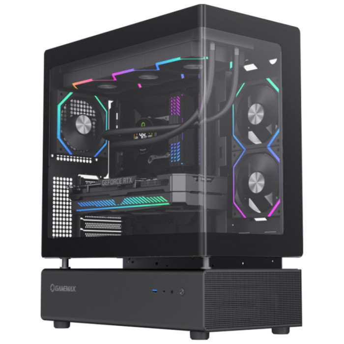 Game Max Gamemax N80 BK Black без Б/П черный