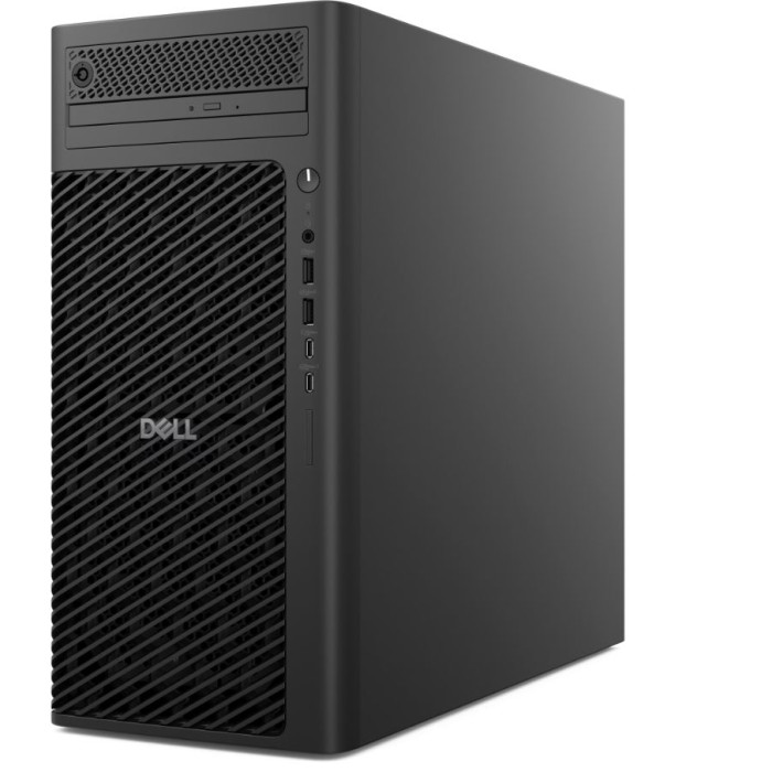 Компьютер Dell/Pro Max Tower T2 FCT2250/Tower/3г/Core Ultra 7/265K/3,3 GHz/32 Gb/M.2 SSD/1024 Gb/No ODD/Graphics/Integrated//Windows 11/Pro/64/Core Ul