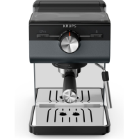 Кофеварка Krups Authentic+XP384G10 черный, серебристый