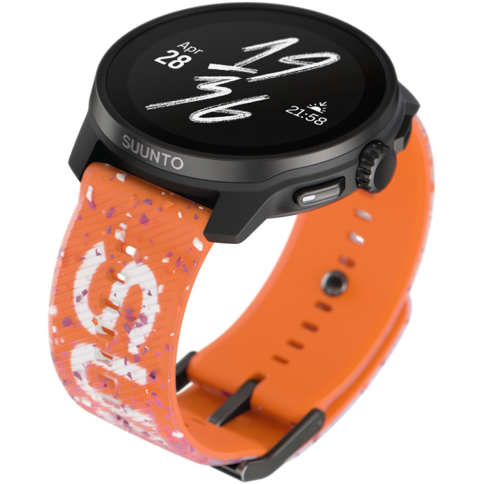 Suunto RACE S POWER ORANGE (SS051016000) 45 мм черный-оранжевый