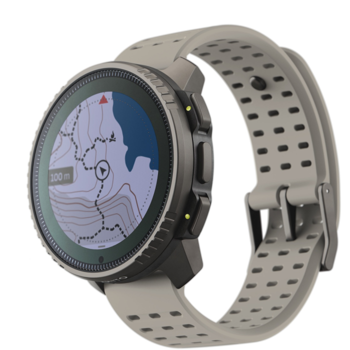 Suunto VERTICAL TITANIUM SOLAR SAND (SS050860000) 49 мм серый-серый