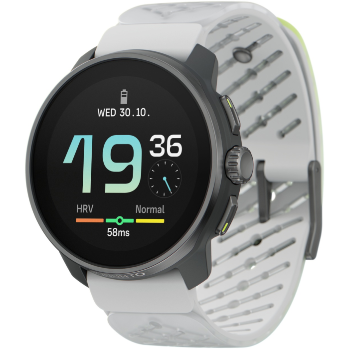 Suunto RACE S TITANIUM CANARY (SS051105000) 45 мм серый-белый