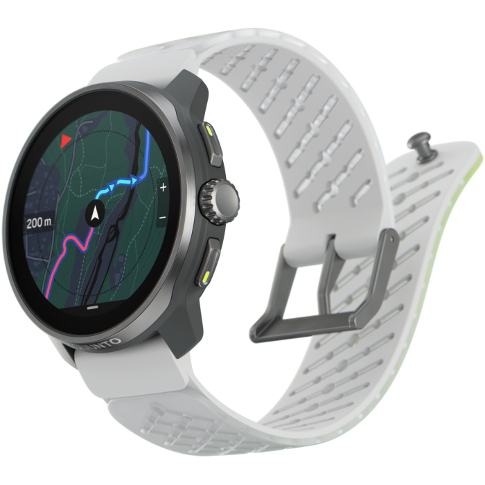 Suunto RACE S TITANIUM CANARY (SS051105000) 45 мм серый-белый