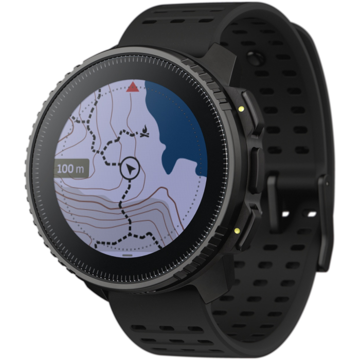 Suunto VERTICAL SOLAR ALL BLACK (SS050978000) 49 мм черный-черный