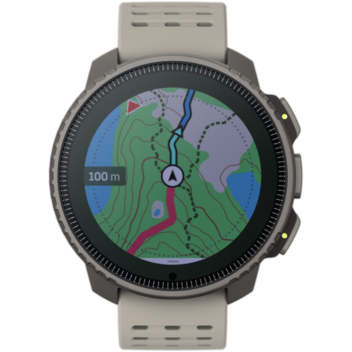 Suunto VERTICAL SOLAR SAND (SS050986000) 49 мм серый-серый