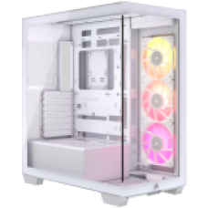 CORSAIR iCUE LINK 3500X RGB Mid-Tower PC Case - White<br>