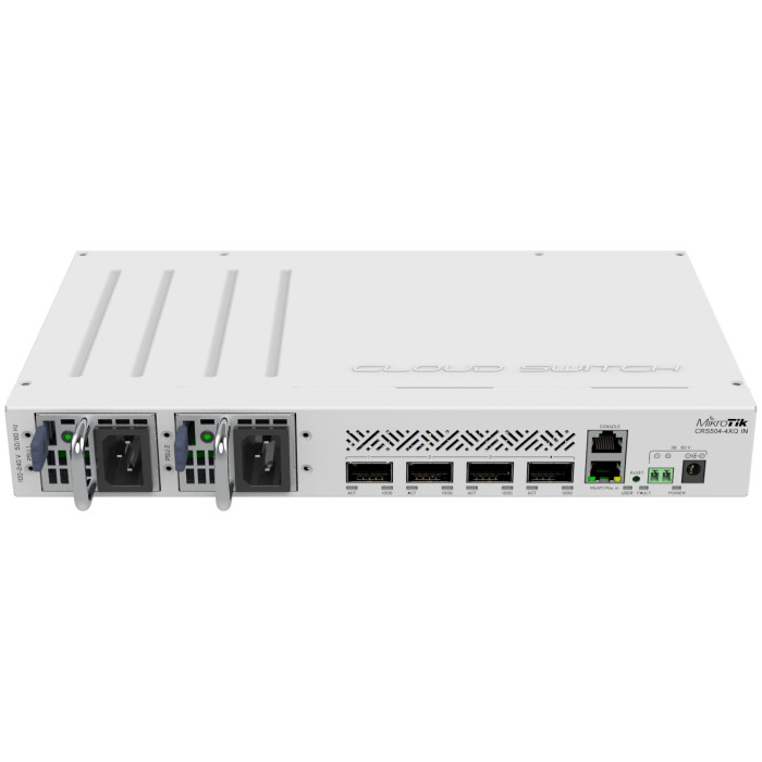 Коммутатор MikroTik CRS504-4XQ-IN