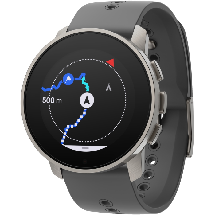 Suunto 9 Peak Pro Titanium Slate SS050809000 43 мм серебристый-серый