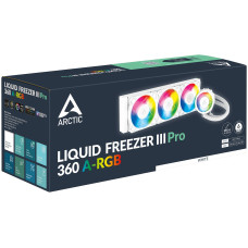 Водяное охлаждение ARCTIC Liquid Freezer III Pro 360 A-RGB(White), ACFRE00188A, S1851/1700/AMD4/5
