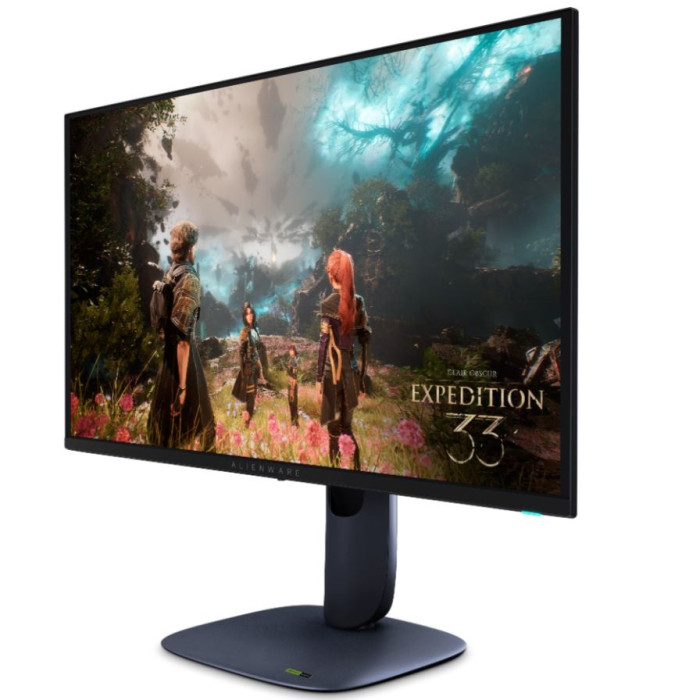Монитор Dell/AW2725Q/27 ''/OLED/3840x2160 Pix/Video port/1 DisplayPort 1.4 (HDCP 1.4 & 2.3) port (Supports up to 3840 x 2160, 240 Hz, DSC, HDR)/2 HDMI<br>250559