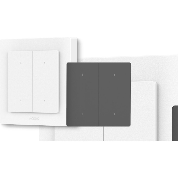 Выключатель клавишный Aqara WS-K08D, белый