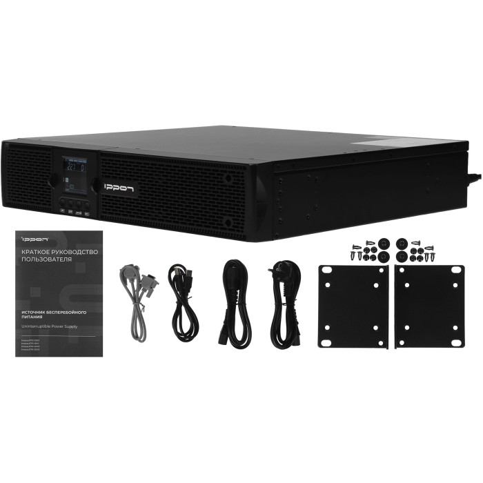 ИБП Ippon Innova RTB 1000, 1000 ВA, 900 Вт, AVR 165-290В, 8xIEC C13, управление по USB/COM<br>326679