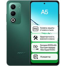 OPPO A5 6 ГБ/128 ГБ зеленый