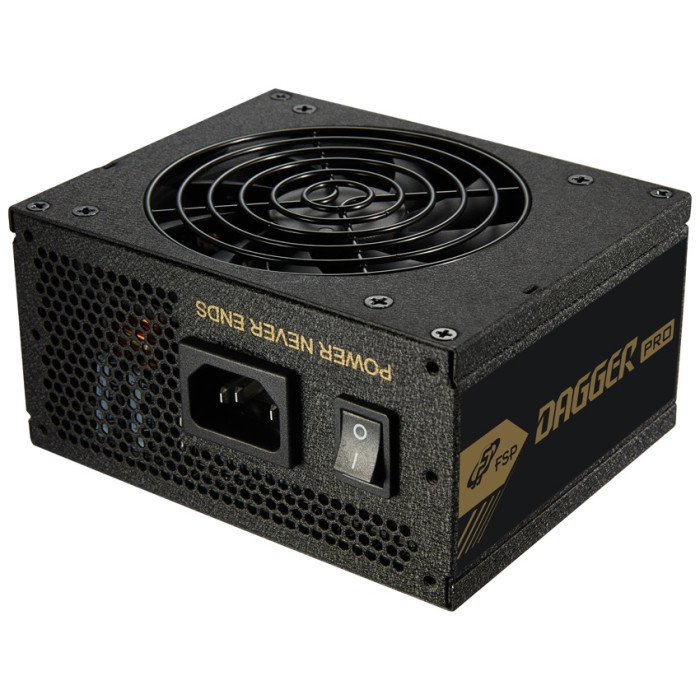 БП FSP DAGGER PRO 850W, SDA2-850, 850W, 80 PLUS Gold, Full Modular, compliant with SFX12V V3.3, PCIe 5.0,Black,Retail<br>328534