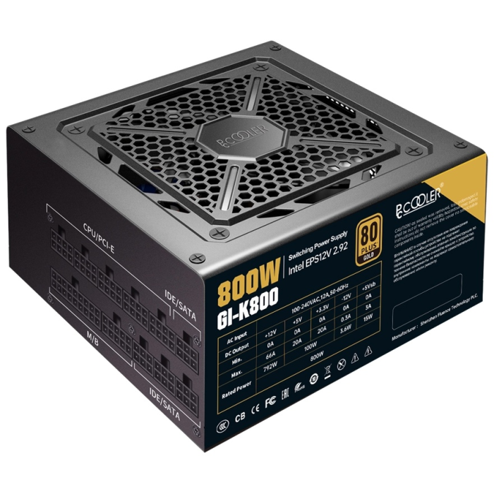 PCcooler GI-K800 800 Вт