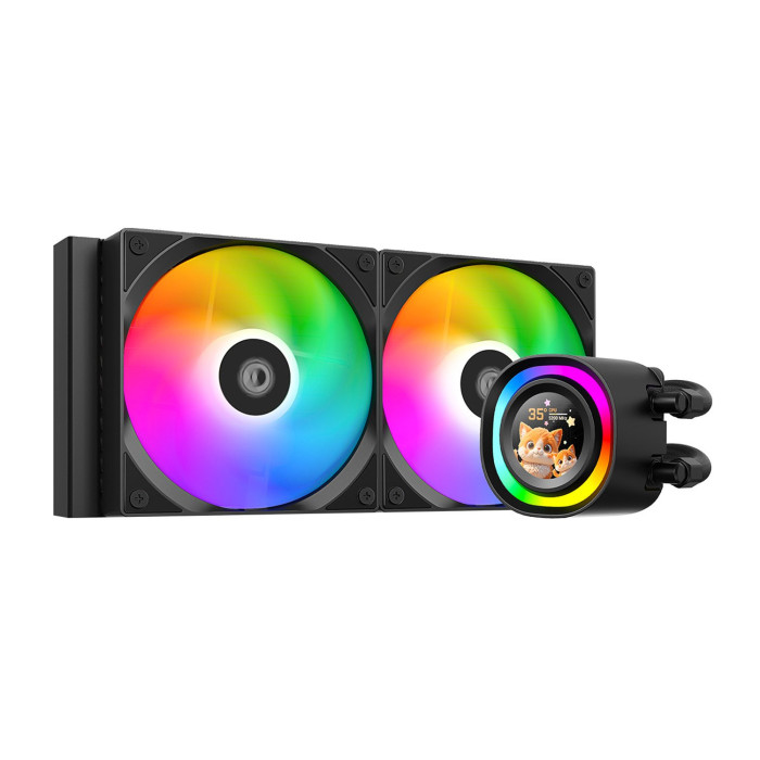 Water Cooler ID-Cooling FX240 LCD, for S1851/1700/1200/115X/AMD