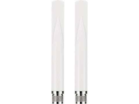 Antenna Zyxel ANT2105, Dual Band (2.4 + 5 GHz), Omnidirectional, N-PLUG, 2-pack