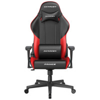 Игровое кресло DXRacer GC/LPF24LTC/NR, черный, красный