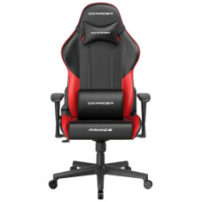 Игровое кресло DXRacer GC/LPF24LTC/NR, черный, красный