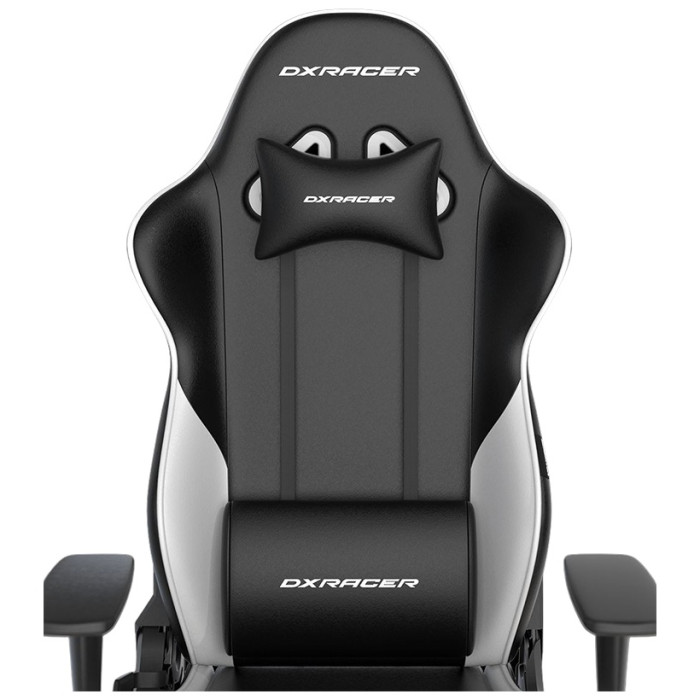 Игровое кресло DXRacer GC/LPF24LTC/NW, белый, черный