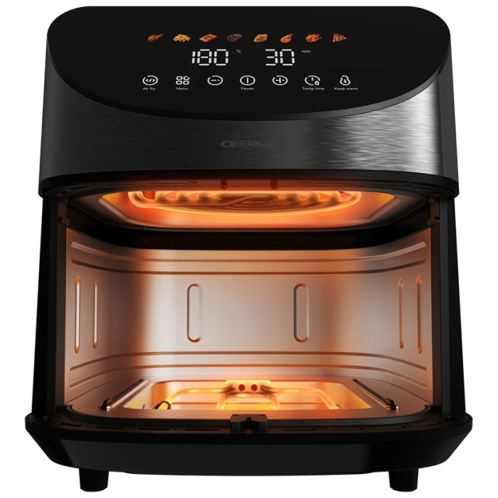 Аэрофритюрница Deerma Air Fryer DEM-KZ150W Черный<br>75589
