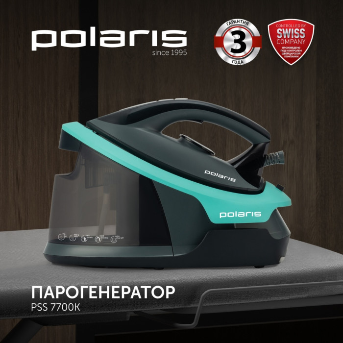 Polaris PSS 7700K черный, бирюзовый
