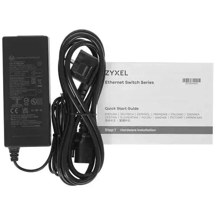 Коммутатор ZyXEL GS1900-8HP-EU0103F