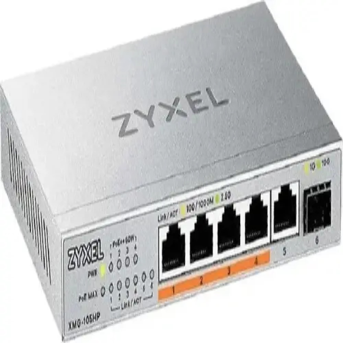 Коммутатор ZyXEL XMG-105HP-EU0101F
