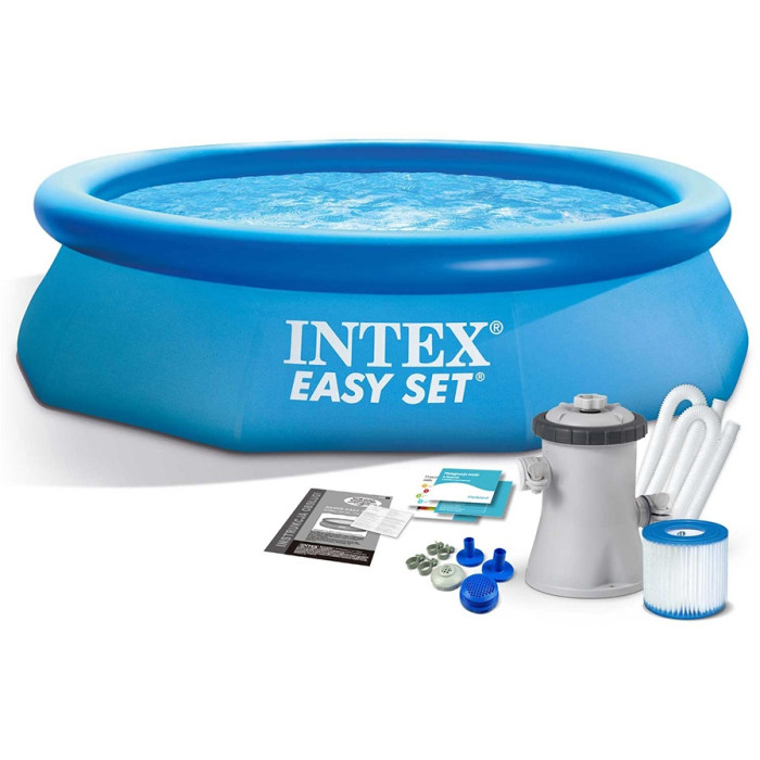 Бассейн надувной Intex Easy Set 28122NP, 305x305x76 см