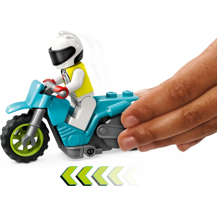 Конструктор LEGO Трюковый грузовик и огненное кольцо, деталей 479 шт