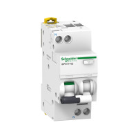 Дифференциальный автоматический выключатель SE A9D31616 Acti9 1P+N 16 А C 30 мА тип AC 6 кА<br>52434