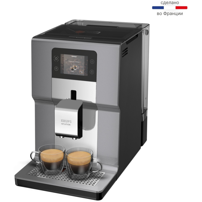 Кофемашина Krups Intuition Preference+ EA875E10 серебристый