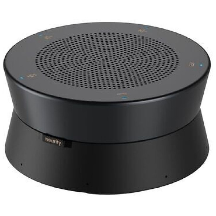 SpeakerMic: Daisy-chain(max 5 devices connectable), Voice pick-up range 5m, Full duplex communication, Adaptable from small to large conference room