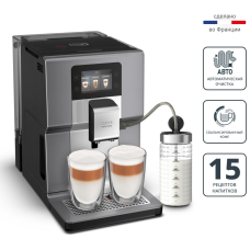 Кофемашина Krups Intuition Preference+ EA875E10 серебристый