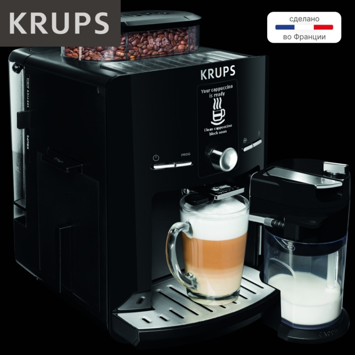 Кофемашина Krups Espresseria EA829810 черный