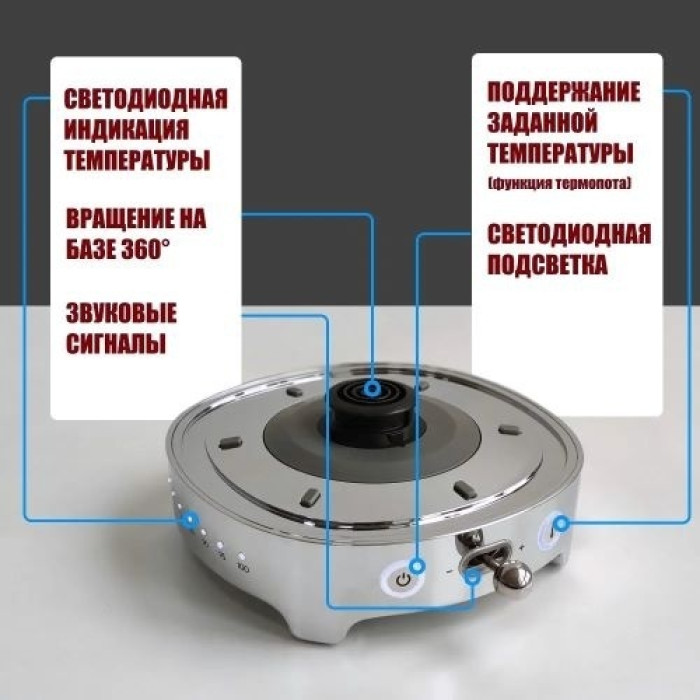 Электрочайник Smeg KLF04CREU бежевый