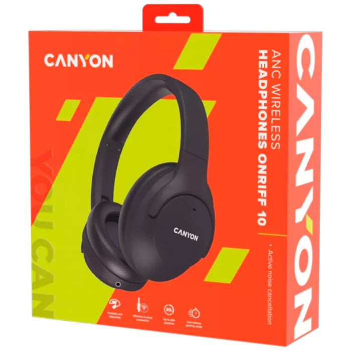 Наушники Canyon OnRiff 10 ANC черный