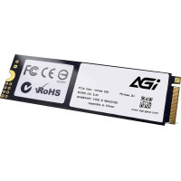 Твердотельный накопитель AGI AI818, 1Tb PCIe Gen4, Read 4700Mb/s, Write 2800Mb/s, Retail